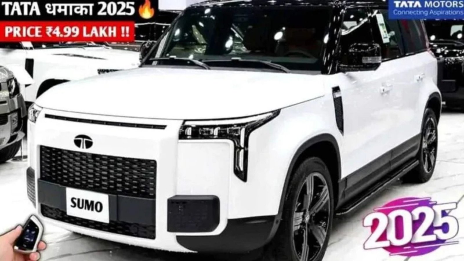 Tata Sumo 2025 – Mileage King SUV Now at Just ₹8,980 Monthly EMI!